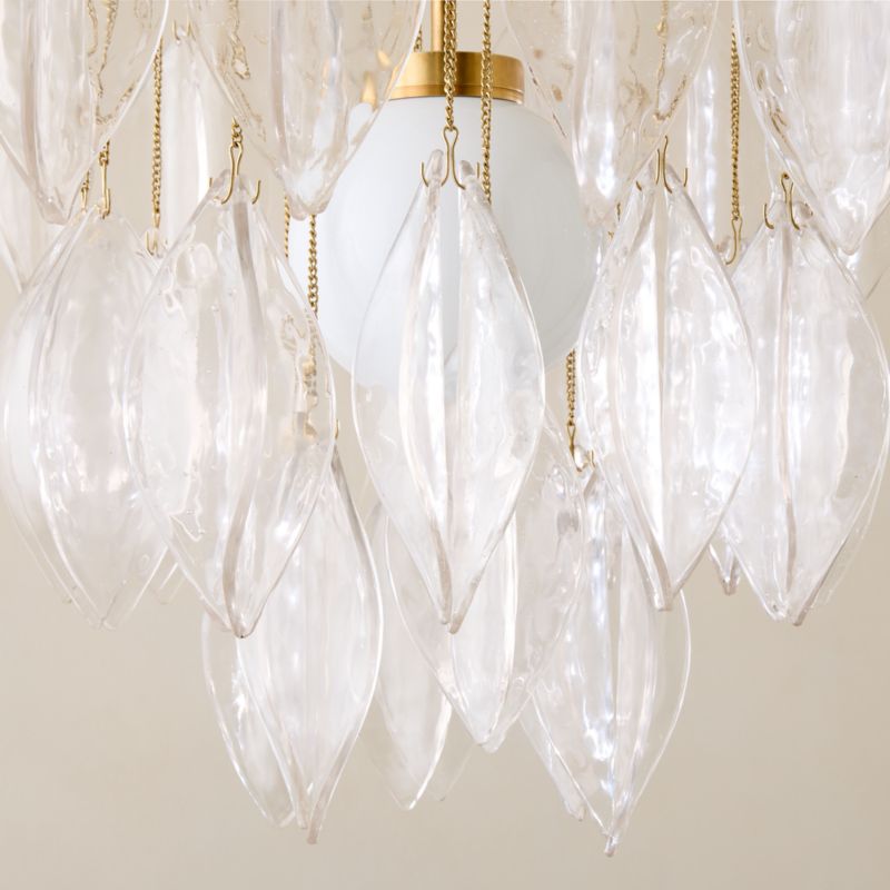 Bronwen Cast Glass Chandelier - image 2 of 6
