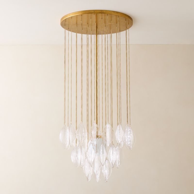 Bronwen Cast Glass Chandelier - image 4 of 6