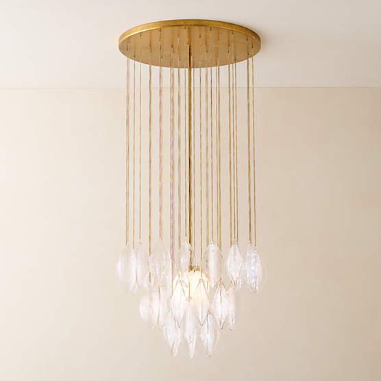 Bronwen Cast Glass Chandelier