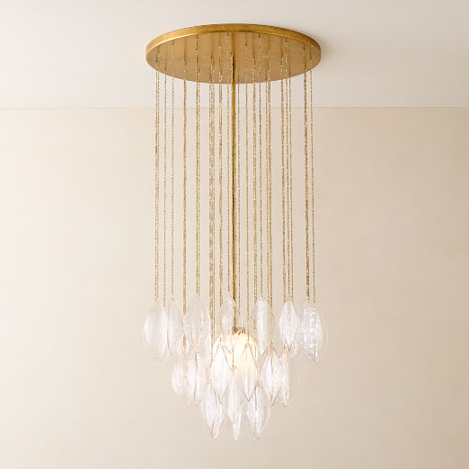 Bronwen Cast Glass Chandelier