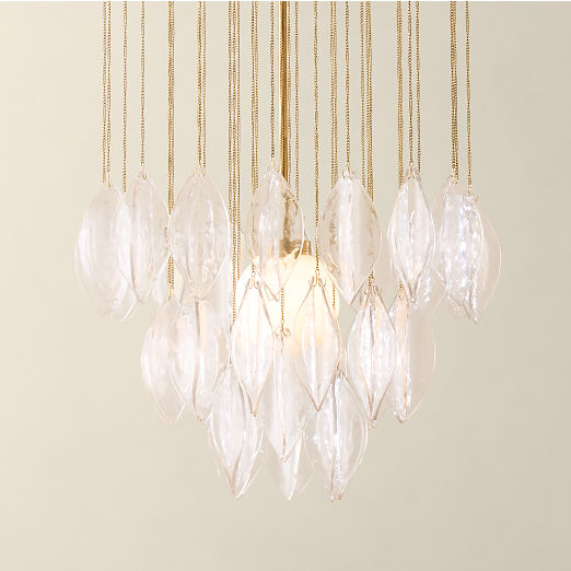 Bronwen Cast Glass Chandelier