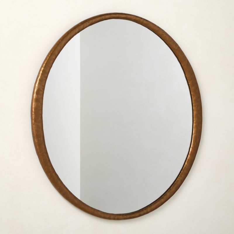 Bronx Bronze Cast Aluminum Round Wall Mirror 48" - image 3 of 4
