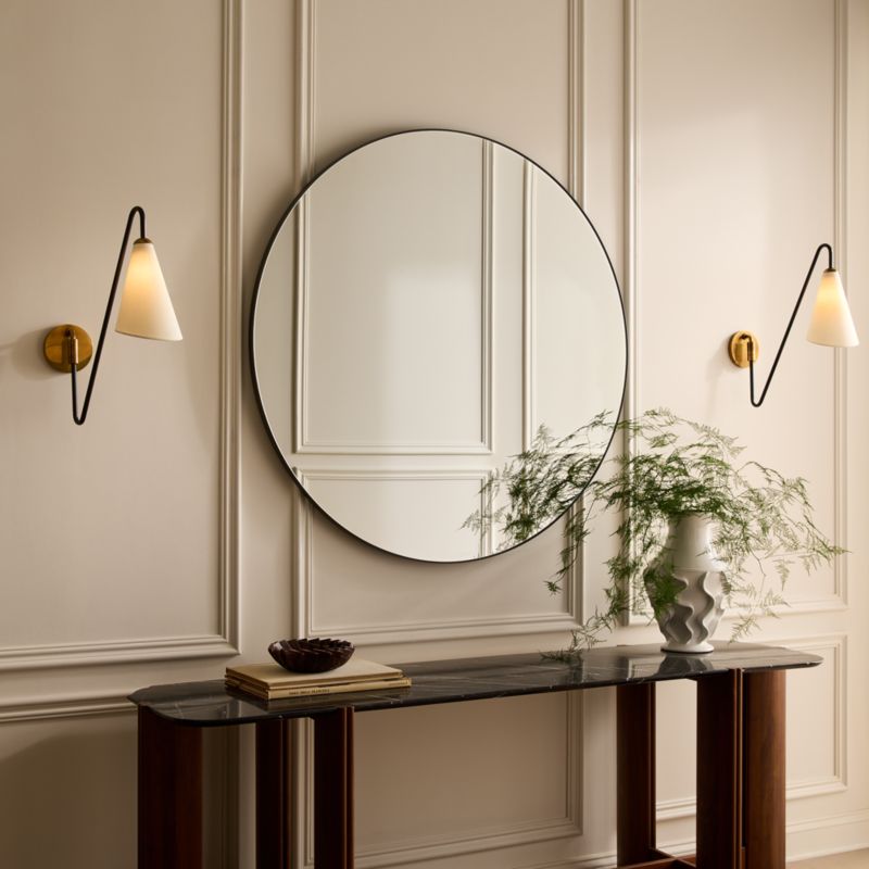 Borough Linen Single Wall Sconce - image 1 of 5
