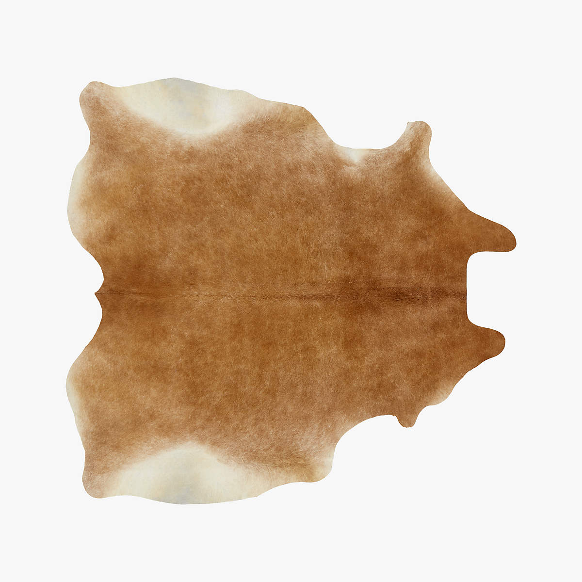 Cowhide Light Brown Area Rug 5'x8' + Reviews CB2