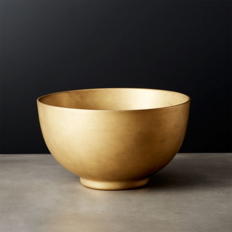 gold home accessories CB2