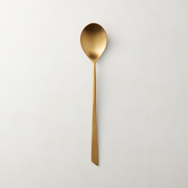 View Brushed Gold Kitchen Spoon details