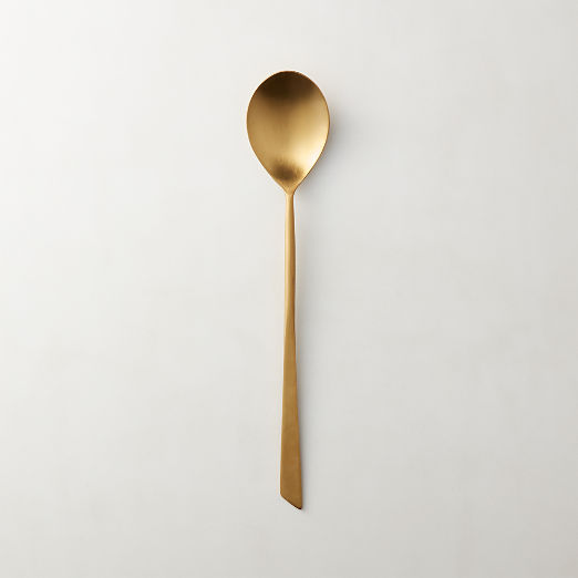 Brushed Gold Kitchen Spoon