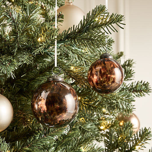 Bryce Round Tortoise Christmas Tree Ornament Set of 8