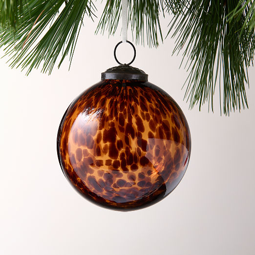 Bryce Round Tortoise 4" Christmas Tree Ornament