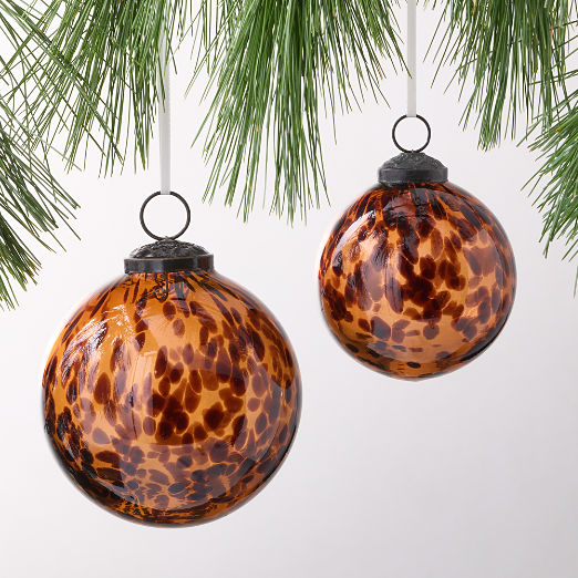 Bryce Round Tortoise 3" Christmas Tree Ornaments