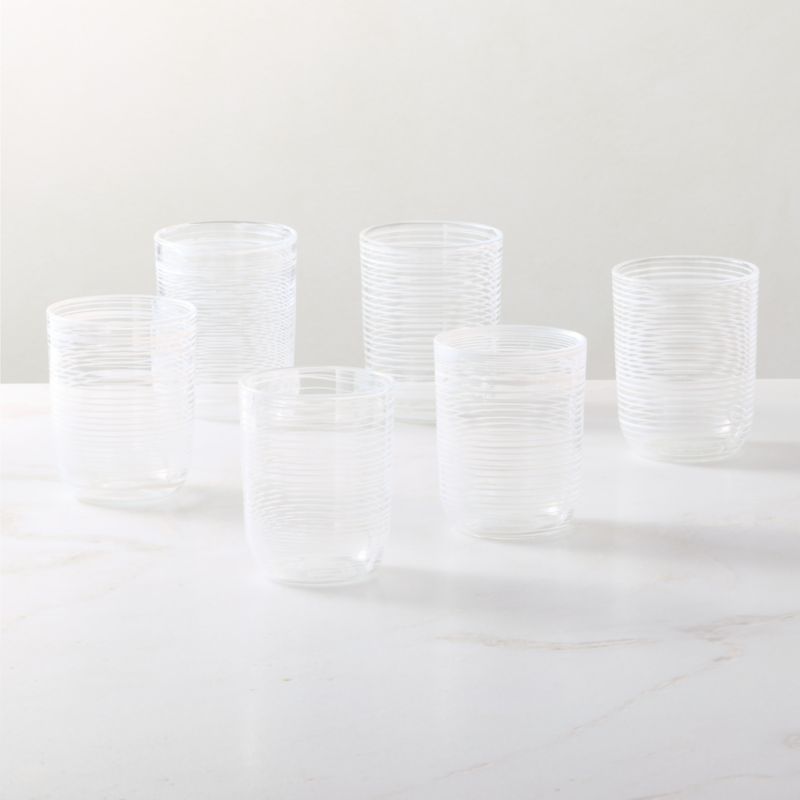 Bryden Swirl Cooler Glasses Set of 6 - image 2 of 4