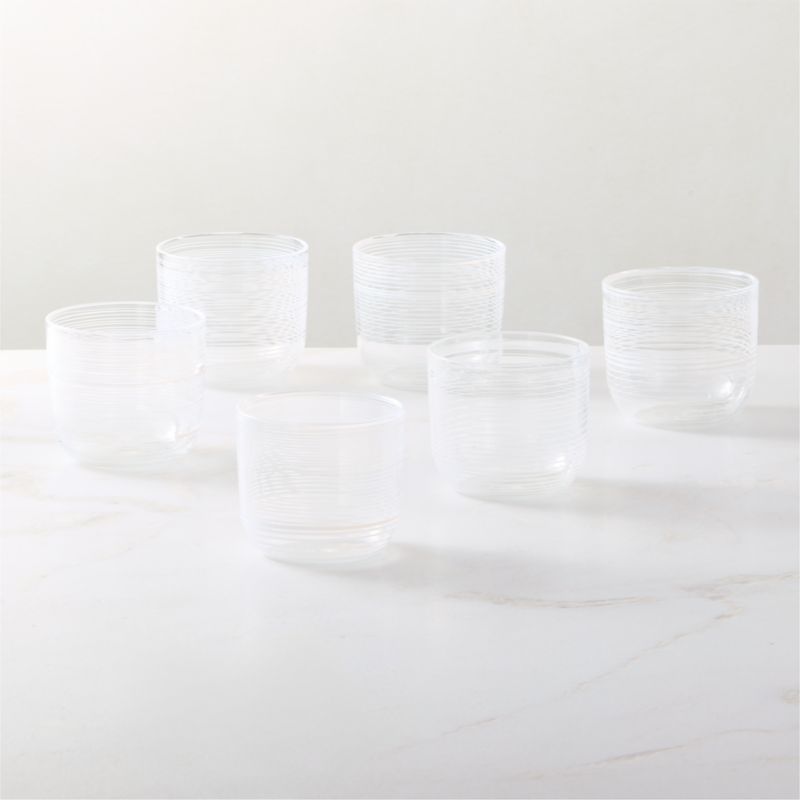 Bryden Swirl Double Old-Fashioned Glasses Set of 6 - image 2 of 4