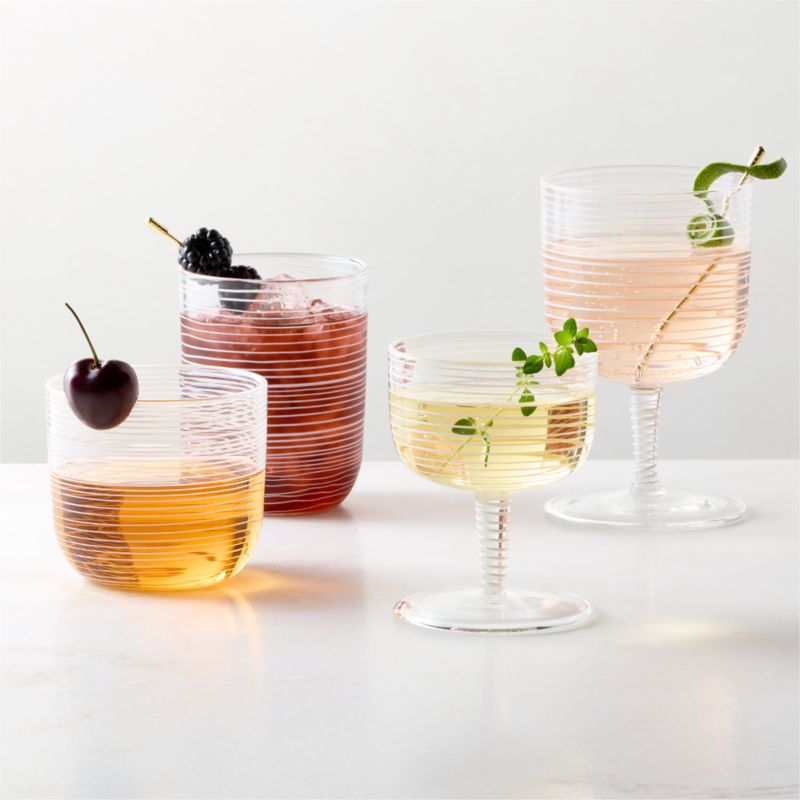 Bryden Swirl Cooler Glasses Set of 6 - image 3 of 4