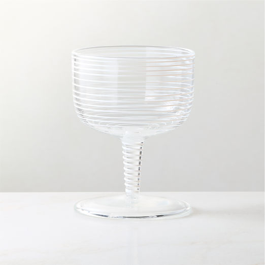 Bryden Swirl Short Cocktail Glass