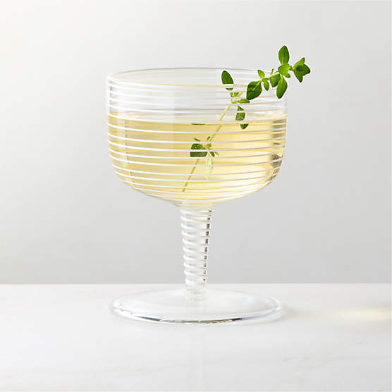 Bryden Swirl Short Cocktail Glass