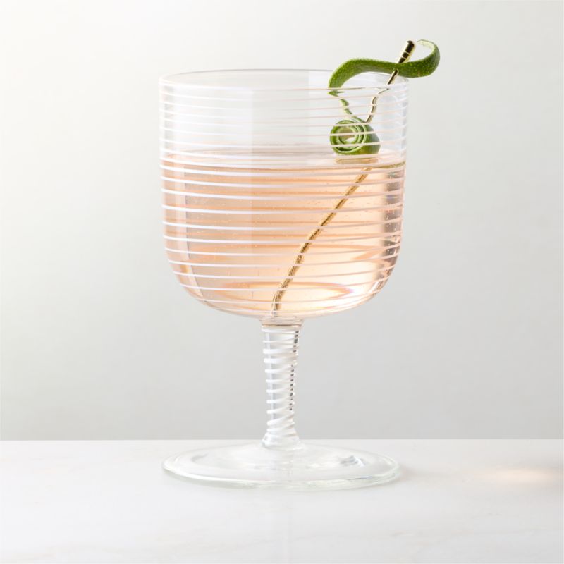 Viewing product image Bryden Swirl Universal Wine Glass - image 1 of 2