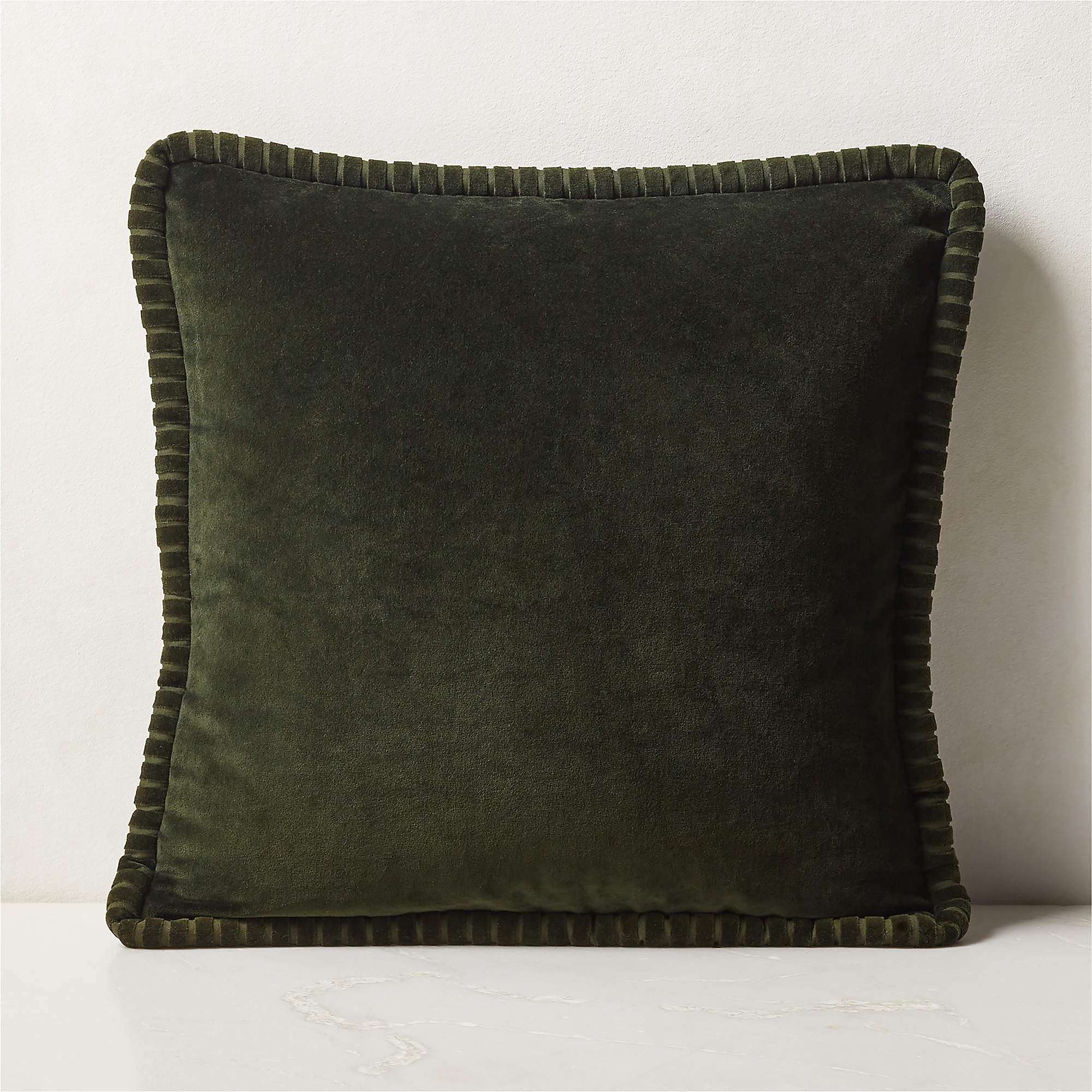 Dark green pillows best sale