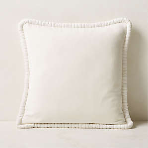 CB2 Throw Pillow & Down Alternative Insert - AptDeco