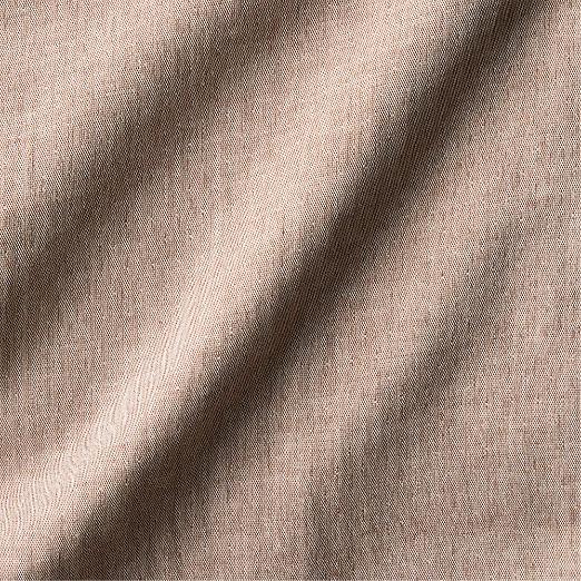 Bryn Light Taupe Organic Cotton and Linen Throw Blanket