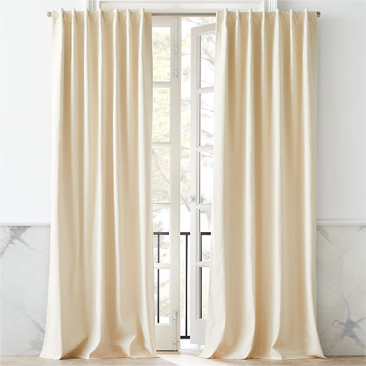 Basketweave Curtains | CB2