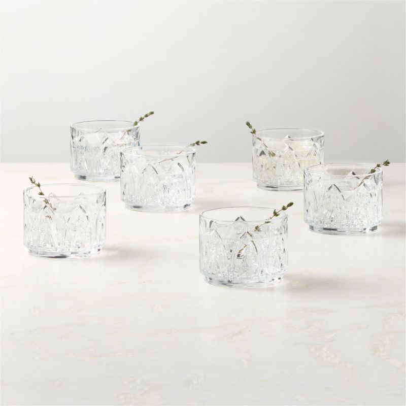 View Buchanan Stacking Double Old-Fashioned Glasses Set of 6 details