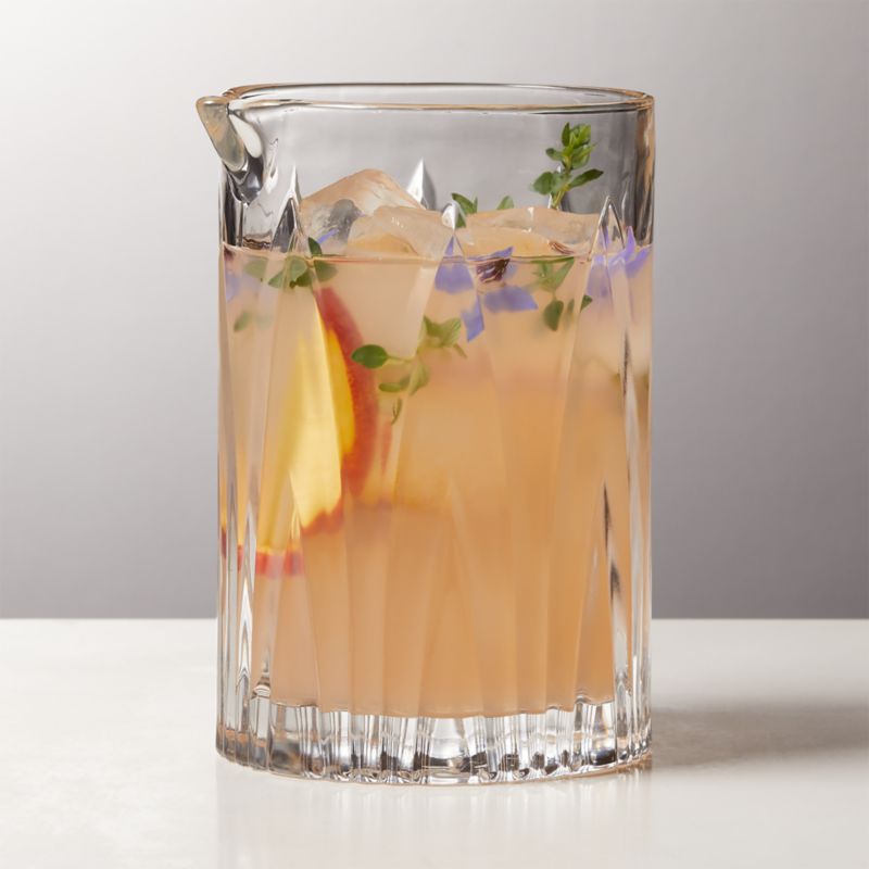 Buchanan Cocktail Mixing Glass + Reviews CB2