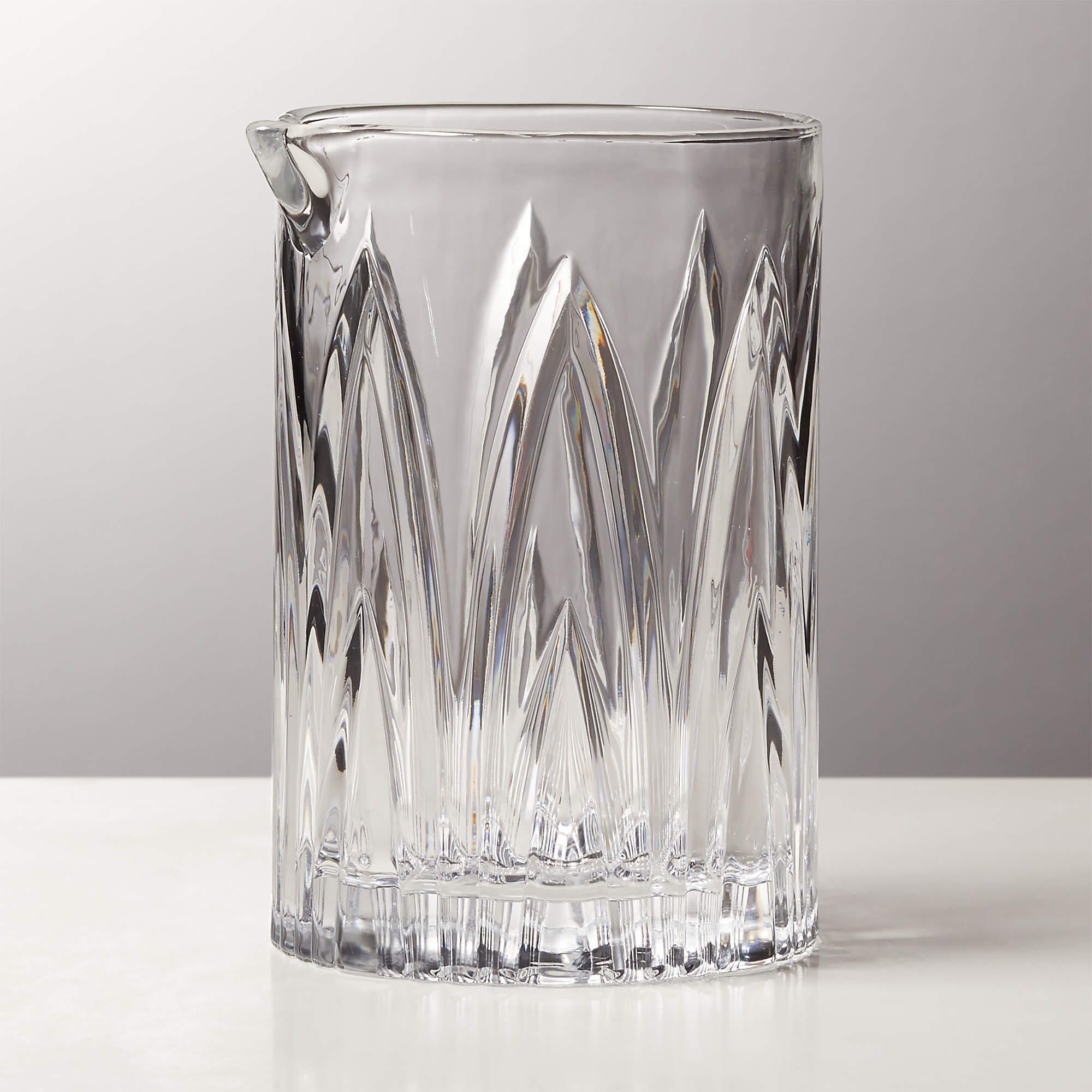 Buchanan Cocktail Mixing Glass + Reviews CB2