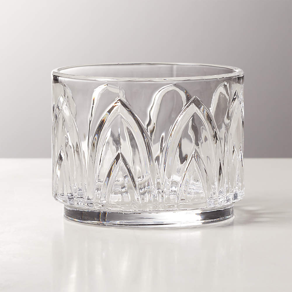 Clear Bubble Double Old Fashioned Glass Sold by at Home