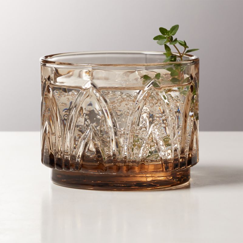 View Buchanan Smoked Stacking Double Old-Fashioned Glass details