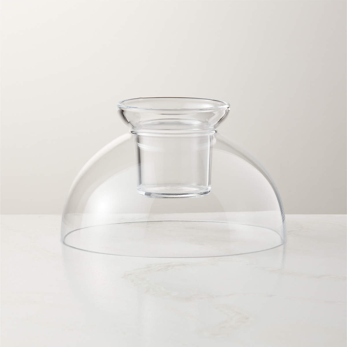 Bulbo Clear Globe Tealight Candle Holder + Reviews CB2 Canada