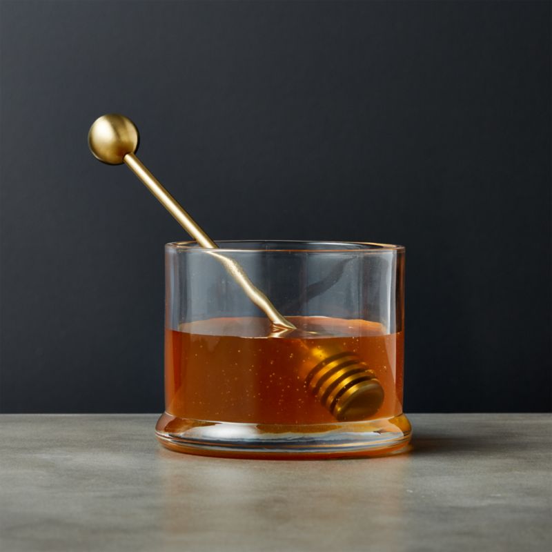 Bumble Gold Stainless Steel Honey Dipper - image 1 of 4