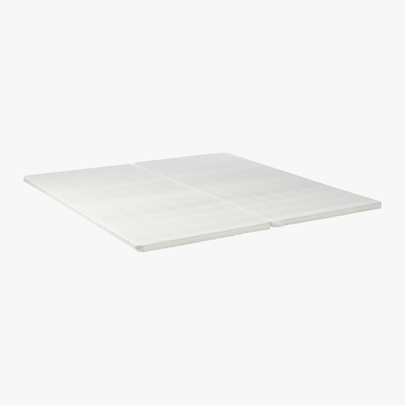 Fabric Bunky Board King Box Spring + Reviews CB2