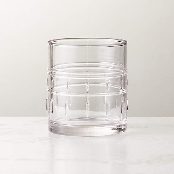 Chroma Clear Double OldFashioned Glass + Reviews CB2 Canada
