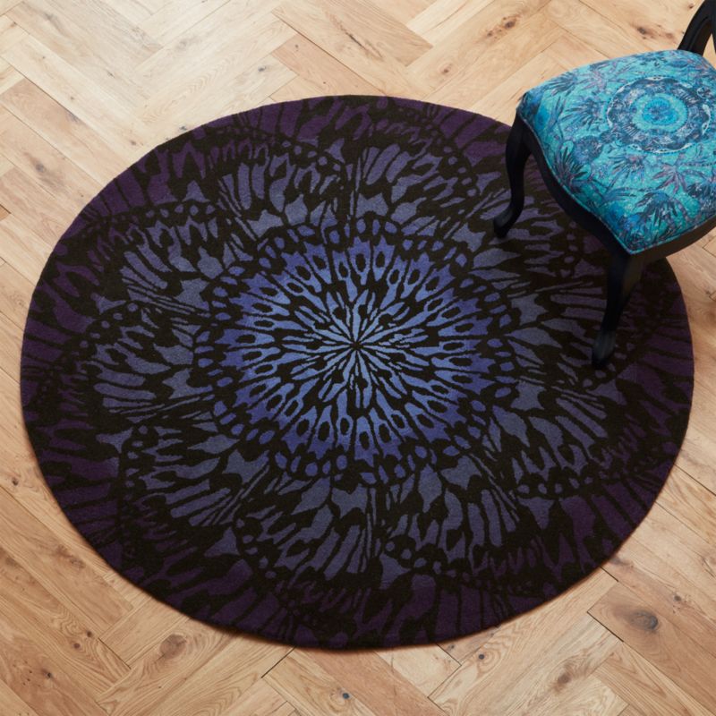 Butterfly Wheel Area Rug - image 0 of 5