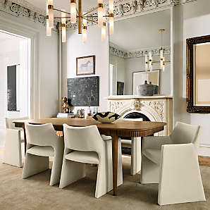 Cb2 dining deals room table