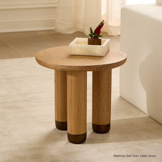 Melrose Oak Side Tables