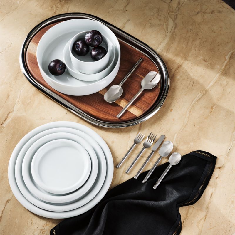 Inge White Luncheon Plate by Gianfranco Frattini + Reviews