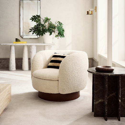 Inverse 60" White Marble Console Table