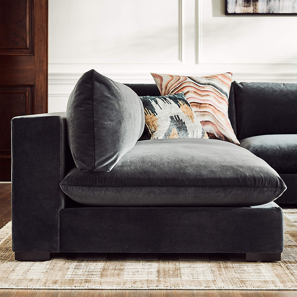 Down pillow couch top