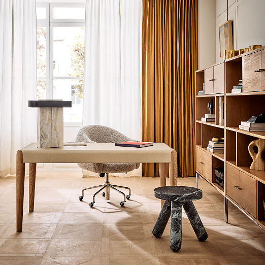 Jaxx Round Green Marble Side Table