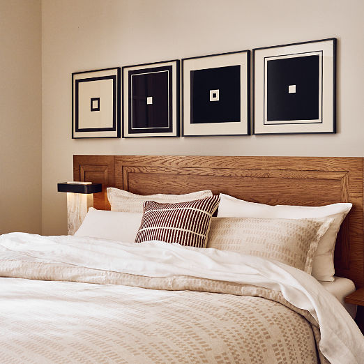 'Quarto' Framed Wall Art Set of 4 by Ackerman