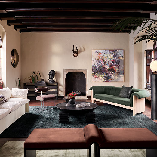 'Rocky Home' Framed Acrylic Painting Reproduction by Jeffrey Fitzgerald 61''x61''