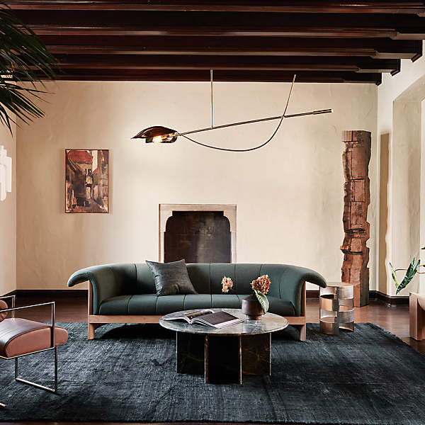 Cb2 sales green couch