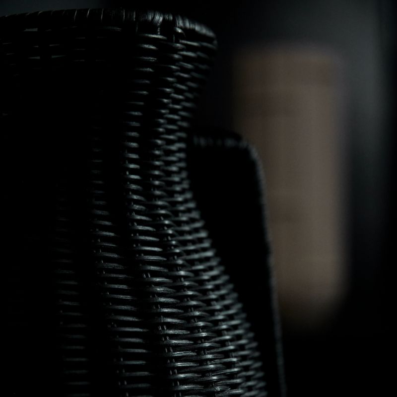 Luana Woven Black Vase Small - image 6 of 8