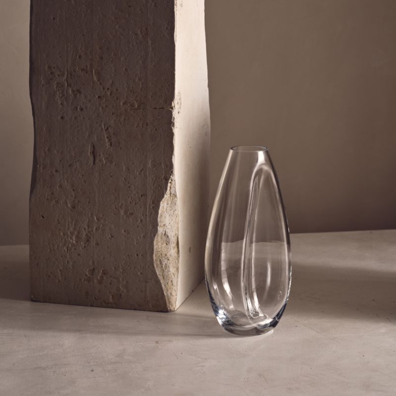 Fron Clear Glass Vase - image 3 of 6