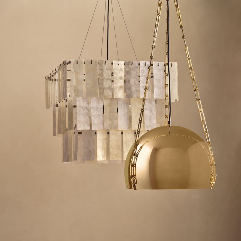 Celina Capiz Chandelier - image 6 of 12