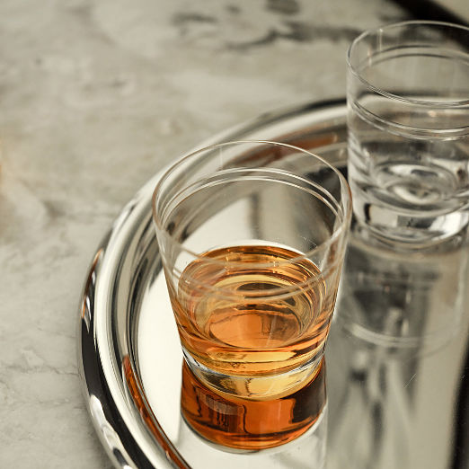 Noemie Etched Double Old-Fashioned Glass by goop