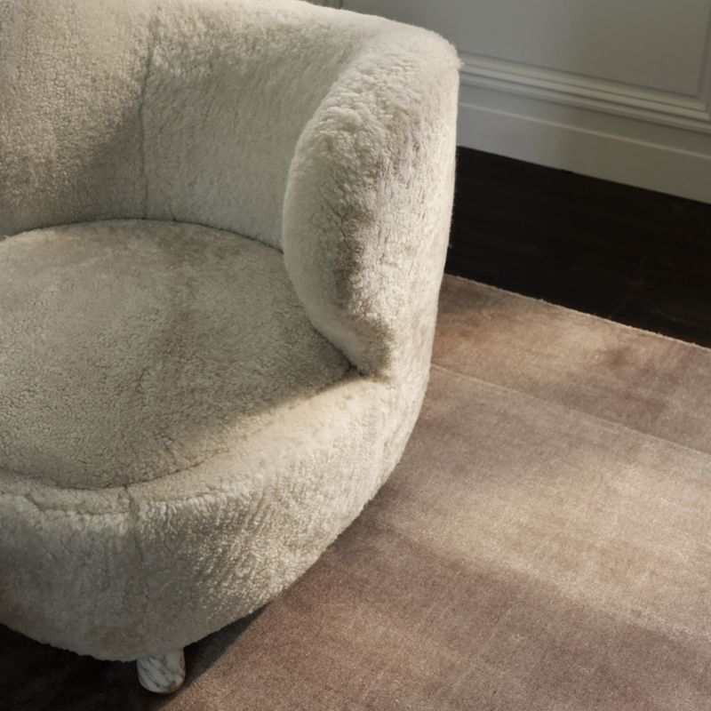 Nadine Accent Chair with Marble Legs Bloce Grey - image 4 of 14