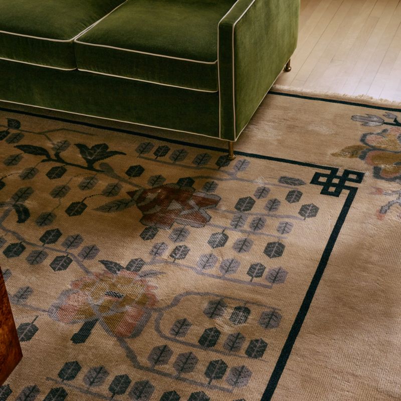 Fiora Hand-Knotted Light Brown New Zealand Wool Area Rug 13'x18' - image 7 of 9