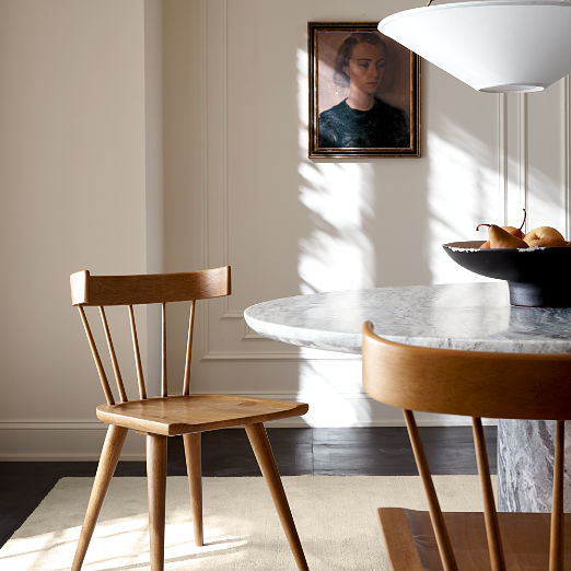 Essential Natural Wood Dining Chair by Paul McCobb